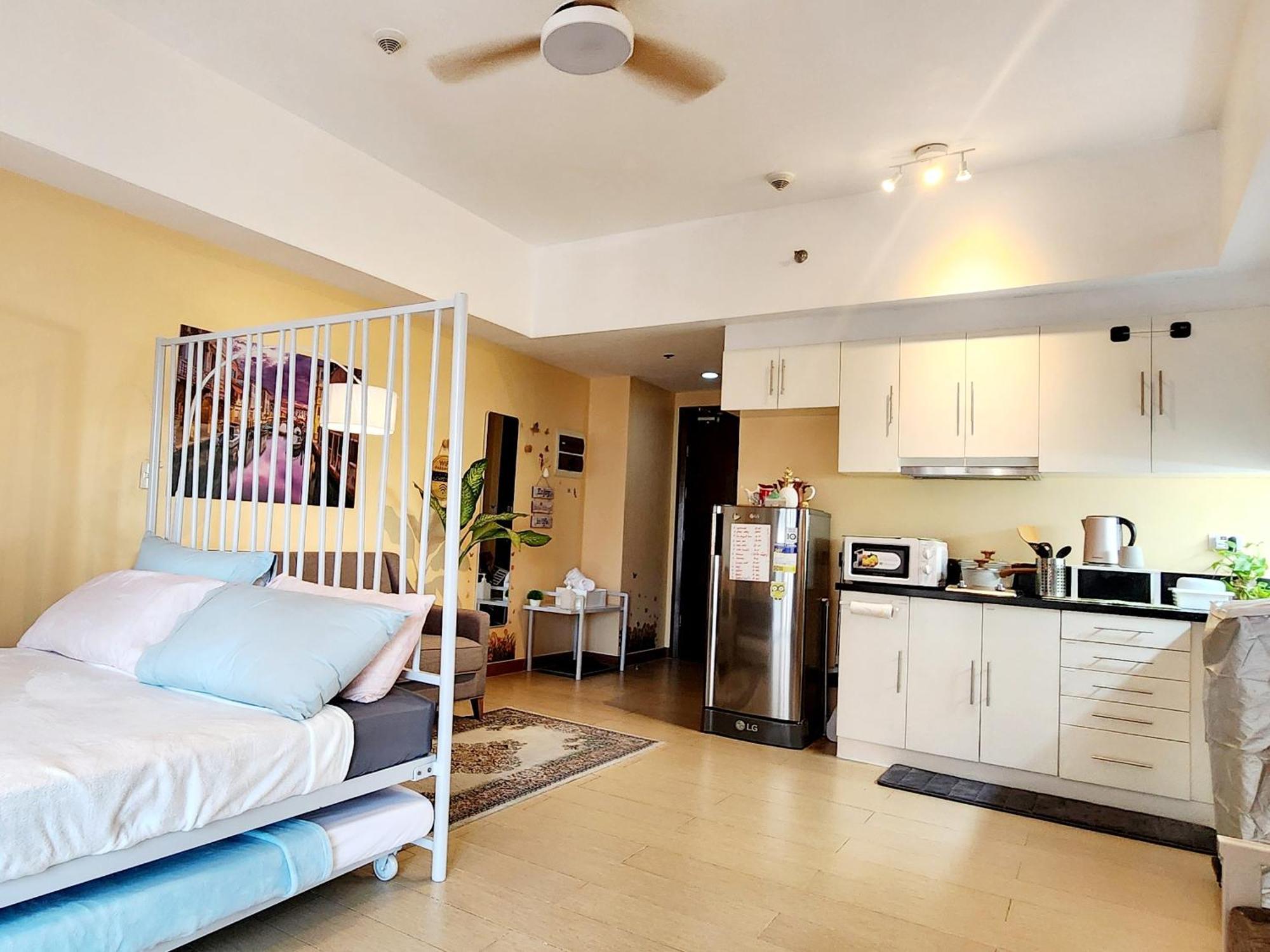 Spacious Cozy Suite At The Venice Mall With Free Parking And Washing Machine (Adults Only) Taguig Rom bilde